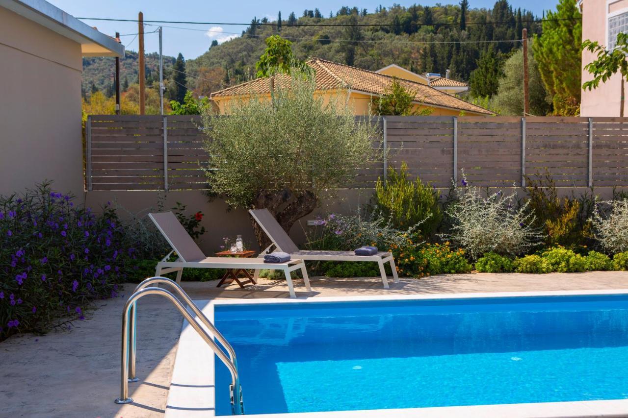 Grappolo Lefkada Villas - Vilana Ideal For Families And Small Groups Apolpaina Exteriör bild