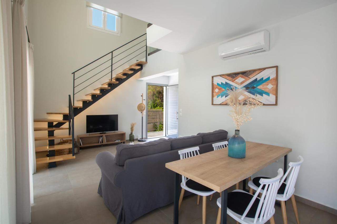 Grappolo Lefkada Villas - Vilana Ideal For Families And Small Groups Apolpaina Exteriör bild