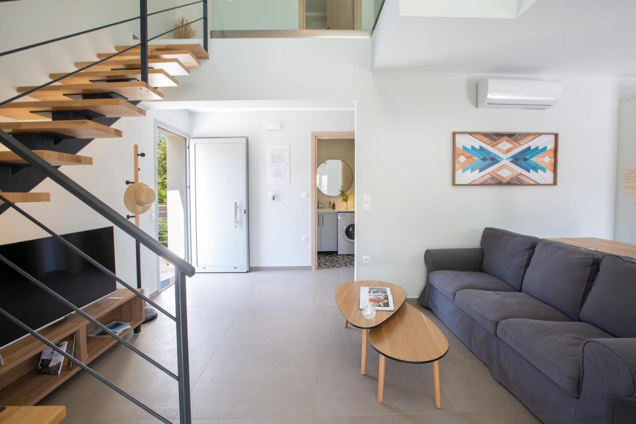 Grappolo Lefkada Villas - Vilana Ideal For Families And Small Groups Apolpaina Exteriör bild
