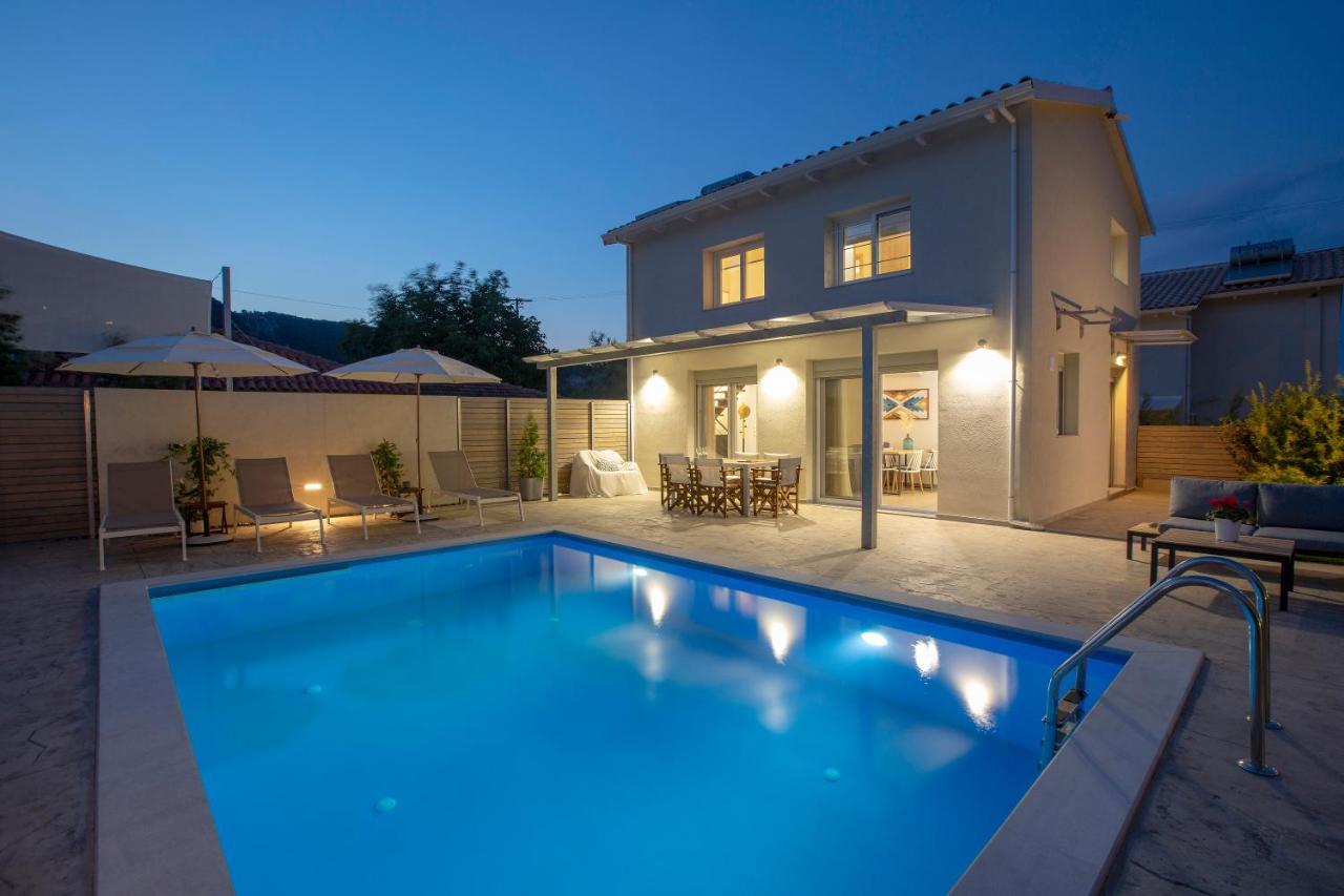Grappolo Lefkada Villas - Vilana Ideal For Families And Small Groups Apolpaina Exteriör bild